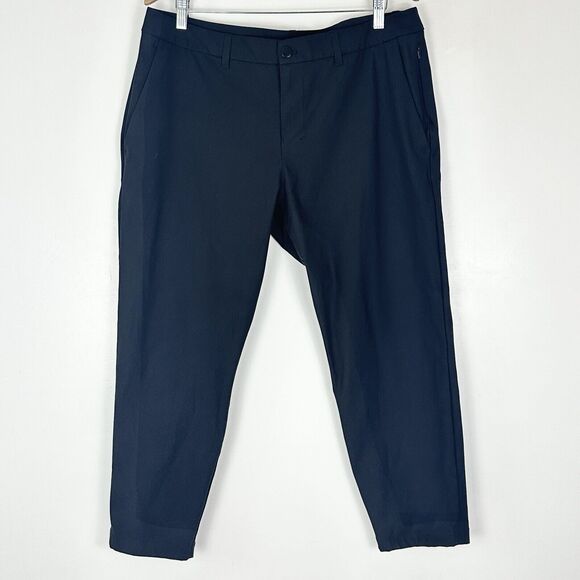 Lululemon Men's ABC Slim-Fit Trouser Pant Warpsterme Size 36X26 - LM5AQXS Black - Picture 1 of 12